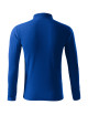 Adler MALFINI Herren Poloshirt Pique Polo LS 221 kornblumenblaues Sticklogo