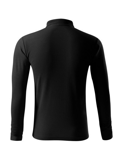Koszulka polo męska pique polo ls 221 czarny Adler Malfini