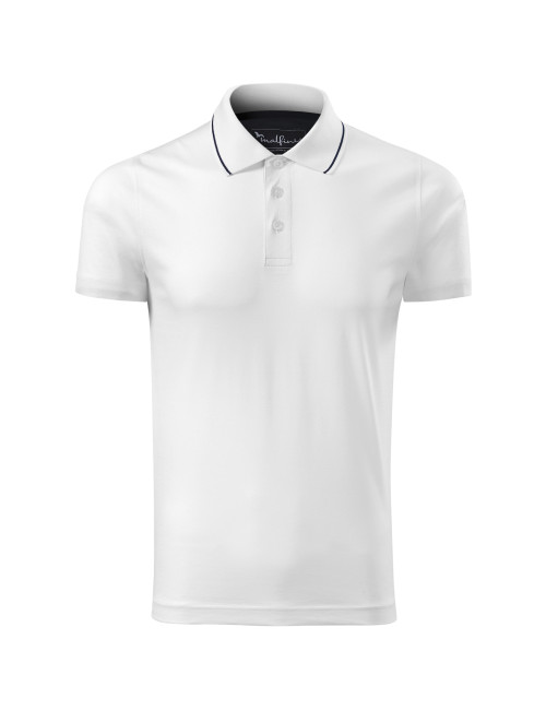 Koszulka polo męska Adler Grand 259 biały - P&M