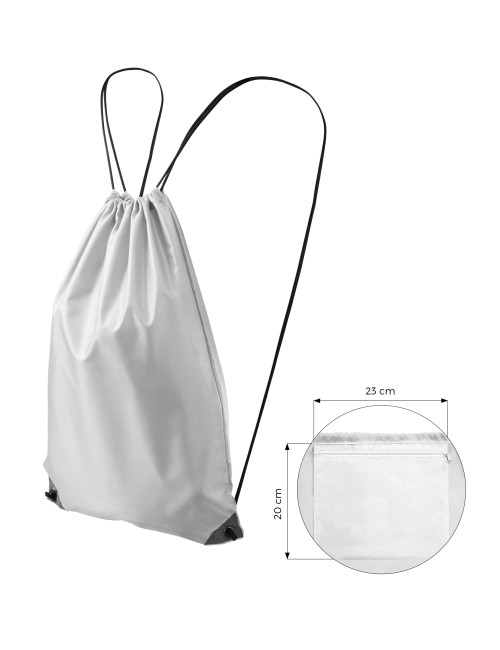 Adler Malfini Energy 912 White Unisex/Kids Gymsack