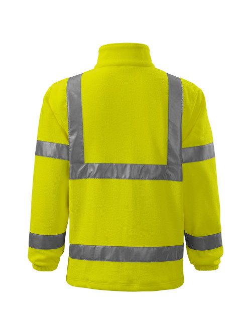 Polar unisex Rimeck HV Fleece Jacket fluorescencyjny żółty - P&M