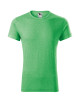 Adler MALFINI Koszulka męska Fusion 163 zielony melanż odzież robocza