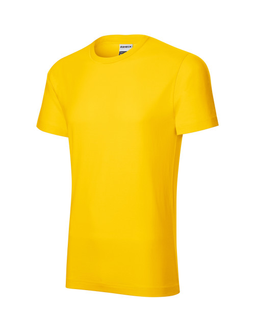 Adler RIMECK Herren T-Shirt Resist R01 gelb, personalisierte Logo-Stickerei