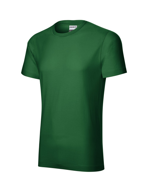 Adler RIMECK Herren T-Shirt Resist R01, flaschengrün, Logo-Stickerei