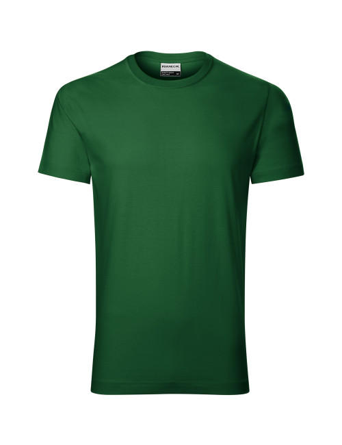 Adler RIMECK Herren T-Shirt Resist R01, flaschengrün, Logo-Stickerei