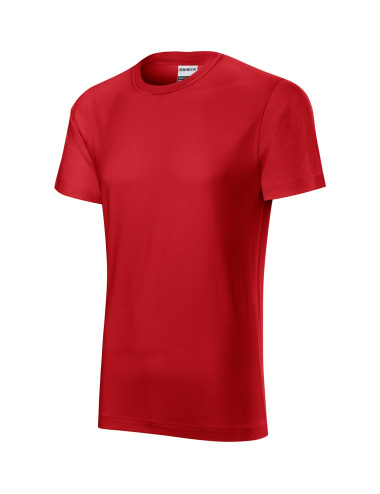 Adler RIMECK Herren T-Shirt Resist R01 rotes Computer-Sticklogo
