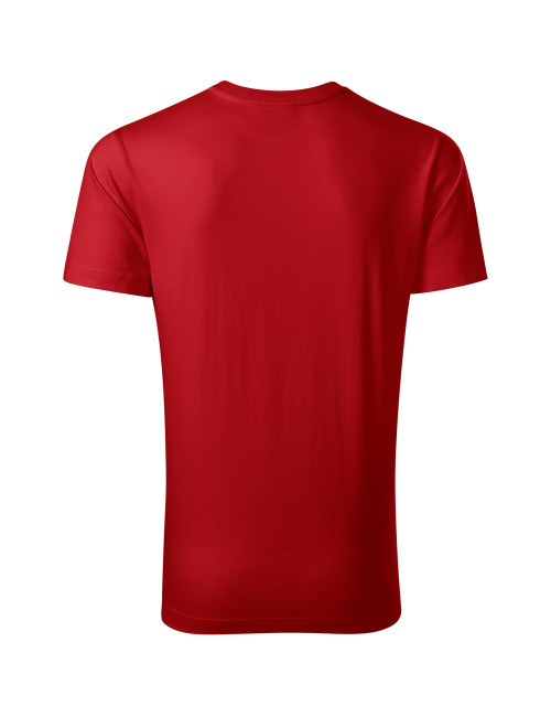 Adler RIMECK Men`s T-shirt Resist R01 red computerized logo embroidery
