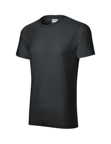 Adler RIMECK Herren T-Shirt Resist R01 Ebenholzgraue Kleidung für Logo-Stickerei