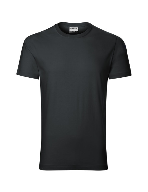 Adler RIMECK Herren T-Shirt Resist R01 Ebenholzgraue Kleidung für Logo-Stickerei