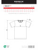 Adler RIMECK Herren T-Shirt Resist R01 Ebenholzgraue Kleidung für Logo-Stickerei
