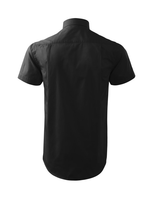 Herrenhemd chic 207 schwarz Adler Malfini