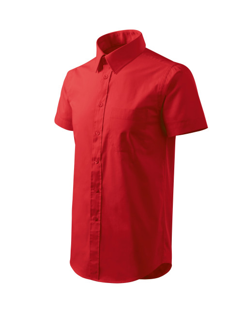 Herrenhemd chic 207 rot Adler Malfini