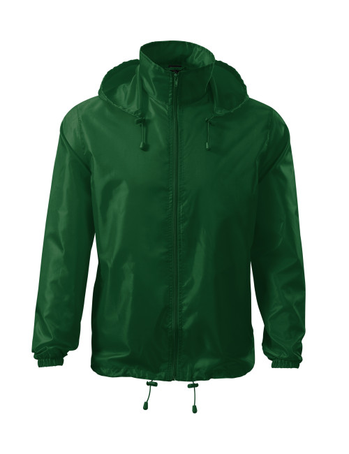 Windy 524 Flaschengrüne Adler Malfini Unisex-Windjacke