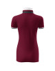 Damen-Poloshirt mit Kragen 257 Granat Adler Malfinipremium