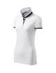 Women's Polo Shirt Adler Collar Up 257 White