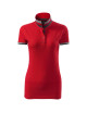 Collar up 257 women`s polo shirt formula red Adler Malfinipremium