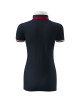 Koszulka polo damska collar up 257 dark navy Adler Malfinipremium
