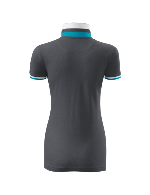 Damen Poloshirt Kragen bis 257 hellanthrazit Adler Malfinipremium