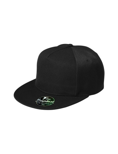 Cap unisex rap 5p 301 black Adler Malfini
