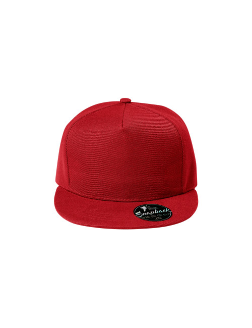Czapka z daszkiem Adler Malfini Rap 5P 301 czerwona - idealna do haft