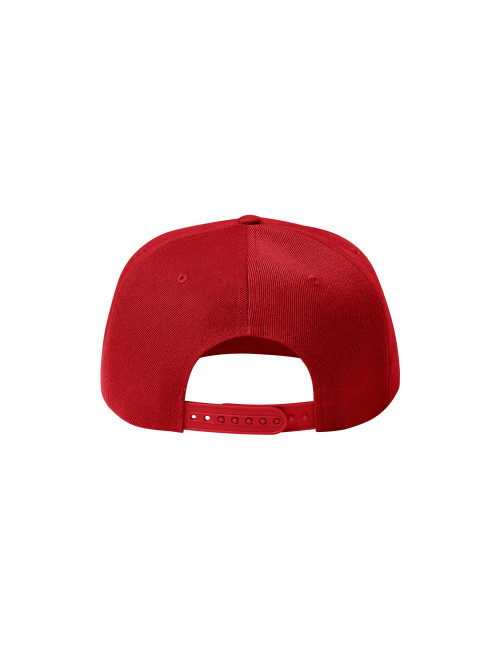Czapka z daszkiem Adler Malfini Rap 5P 301 czerwona - idealna do haft