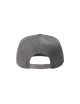 Unisex cap rap 5p 301 gray-black melange Adler Malfini