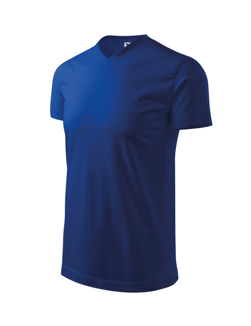 Unisex-T-Shirt mit schwerem V-Ausschnitt 111 kornblumenblau Adler Malfini
