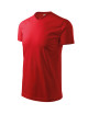 Unisex-T-Shirt mit schwerem V-Ausschnitt 111 rot Adler Malfini