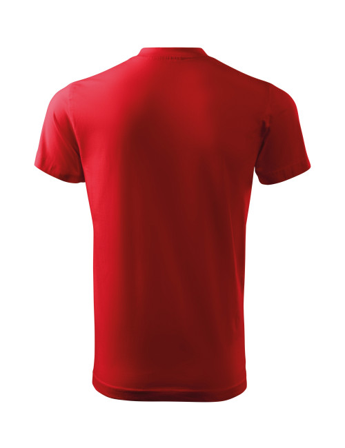 Unisex-T-Shirt mit schwerem V-Ausschnitt 111 rot Adler Malfini