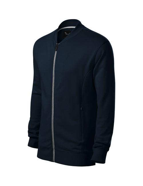 Herren Bomber-Sweatshirt 453 Marineblau Adler Malfinipremium