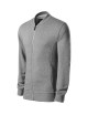 Herren-Bomber-Sweatshirt 453 dunkelgrau meliert Adler Malfinipremium