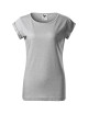 Damen Fusion T-Shirt 164 Silbermelange Adler Malfini