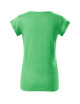 Damen-Fusion-T-Shirt 164 grün meliert Adler Malfini