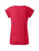 Women`s t-shirt fusion 164 red melange Adler Malfini