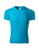 Unisex-T-Shirt Pixel P81 Türkis Adler Piccolio