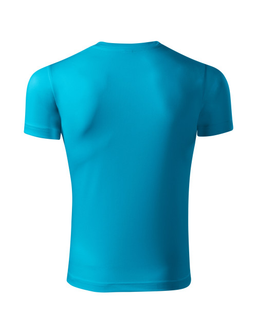 Unisex-T-Shirt Pixel P81 Türkis Adler Piccolio