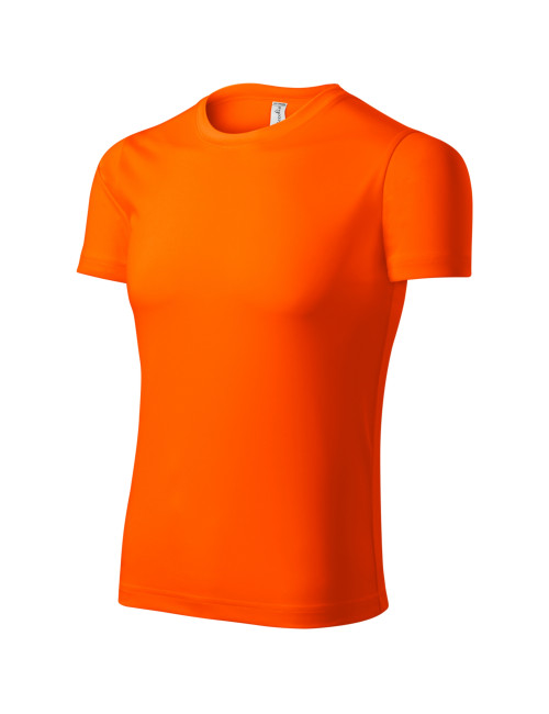 Unisex-T-Shirt Pixel P81 Neonorange Adler Piccolio