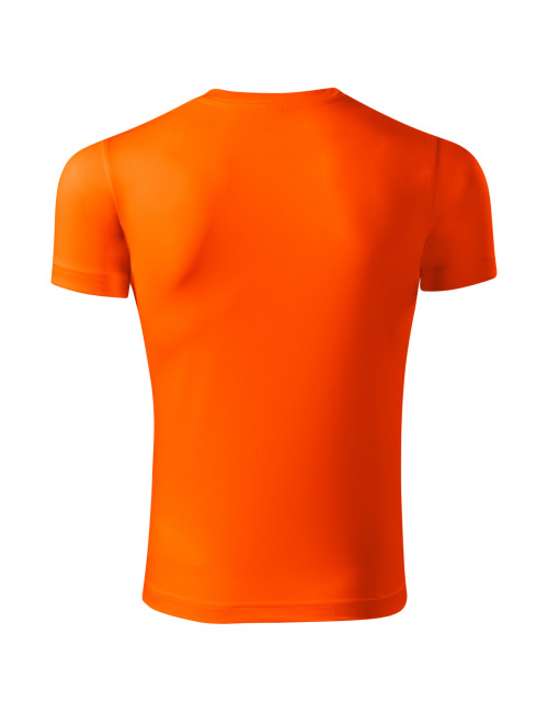 Unisex-T-Shirt Pixel P81 Neonorange Adler Piccolio