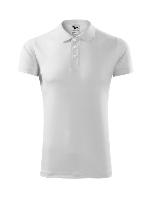 Koszulka polo unisex Adler Malfini Victory 217 biały - P&M