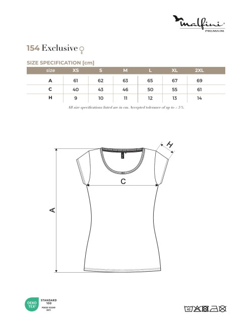 Damen T-Shirt Adler Exclusive 154 Weiß