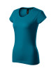 Exklusives 154 benzinblaues Adler Malfinipremium T-Shirt für Damen