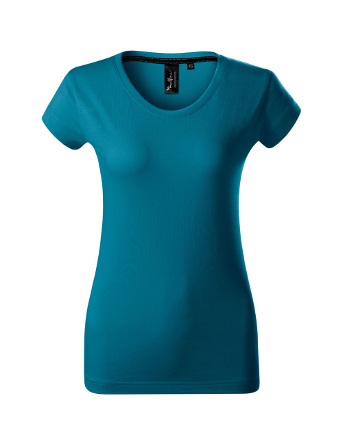 Exklusives 154 benzinblaues Adler Malfinipremium T-Shirt für Damen
