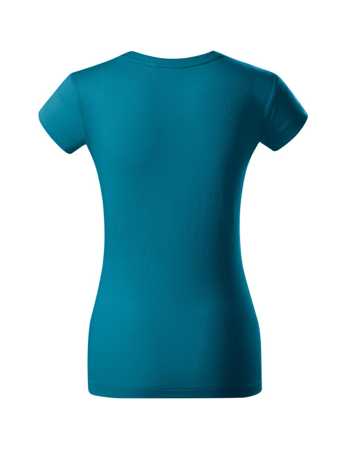 Exklusives 154 benzinblaues Adler Malfinipremium T-Shirt für Damen