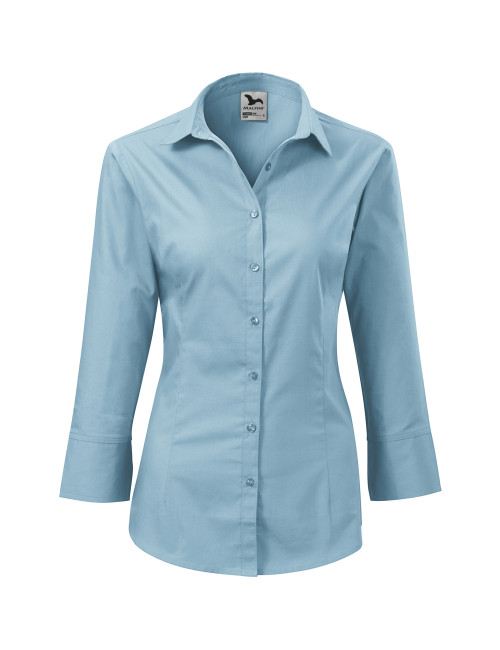Damenhemd Modell 218 blau Adler Malfini