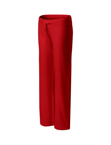 Spodnie dresowe damskie comfort 608 czerwony Adler Malfini