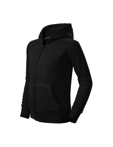 Adler Malfini Children's Black Trendy Zipper Sweatshirt