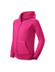Children`s sweatshirt trendy zipper 412 purple red Adler Malfini