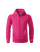 Trendiges Kinder-Sweatshirt mit Reißverschluss 412 lila rot Adler Malfini