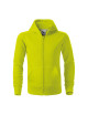 Children`s sweatshirt trendy zipper 412 lime Adler Malfini
