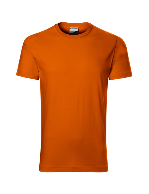 Adler RIMECK Herren-T-Shirt Resist schwere orangefarbene Logo-Stickerei R03